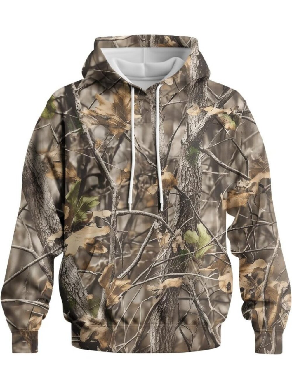 Camo Hoodie Sweatshirt for Men | Long Sleeve Fishing & Hunting Apparel